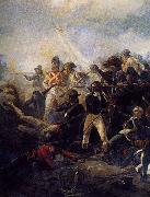 unknow artist Combat de Quiberon en 1795 oil painting reproduction